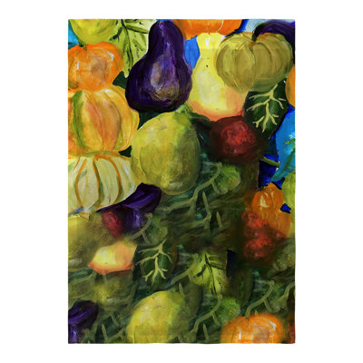 Double Sided Polyester Thanksgiving Garden Flag