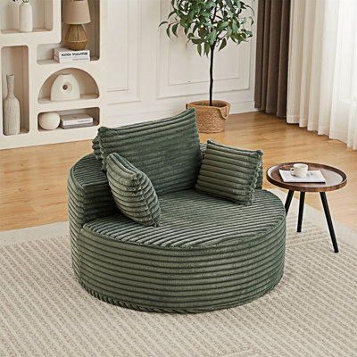 Fauteuil rembourré simple