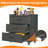 Makeace Mobile 3-Drawer Storage Cabinet on Wheels, Rolling Garage Organizer with Deep Drawers for Tool & Home Organization-543490903