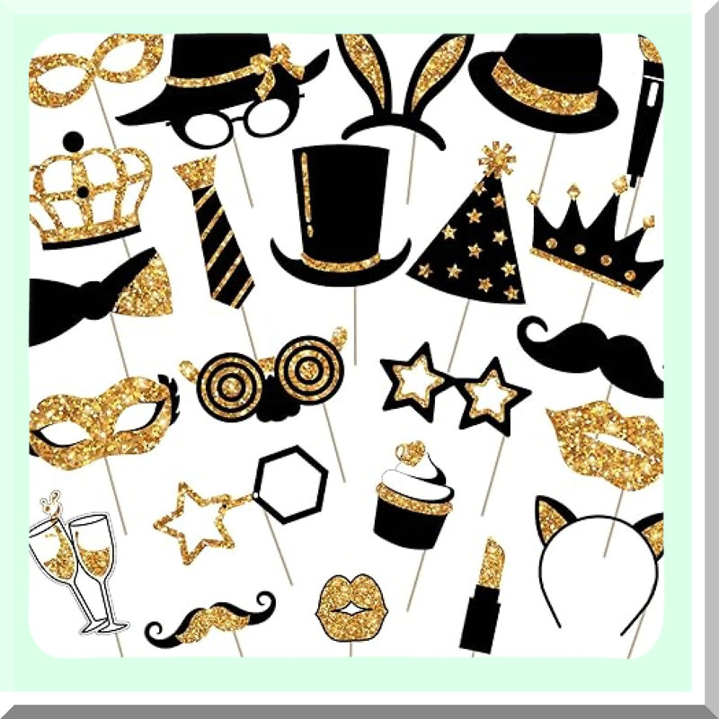 Party Photo Booth Props for Celebrations