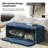 Delorise Modern 48.5”W Side-opening Storage Bench with Padded Cushion and Solid Wood Legs-1340249109