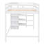 Lit mezzanine double avec armoire de rangement intégrée et escalier-1575723072
