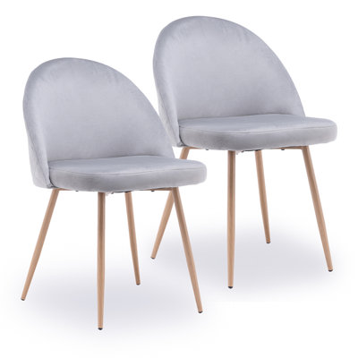 Sweeney 125.1cm H Velvet Upholstered Dining Chair