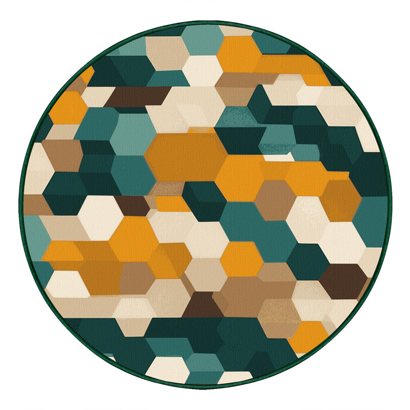 Structural Soil Rug, Round 4'