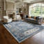 Tapis d'inspiration sud-ouest gris Honig-945789956