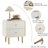 19.6'' Modern 2 - Drawer Nightstand End Table or Side Table for Living Room-1338472358-1296580665