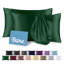Ensemble de taie d'oreiller en satin de polyester doux-87081318-87081319
