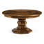 Casually Country Round Solid Wood Dining Table-39742520