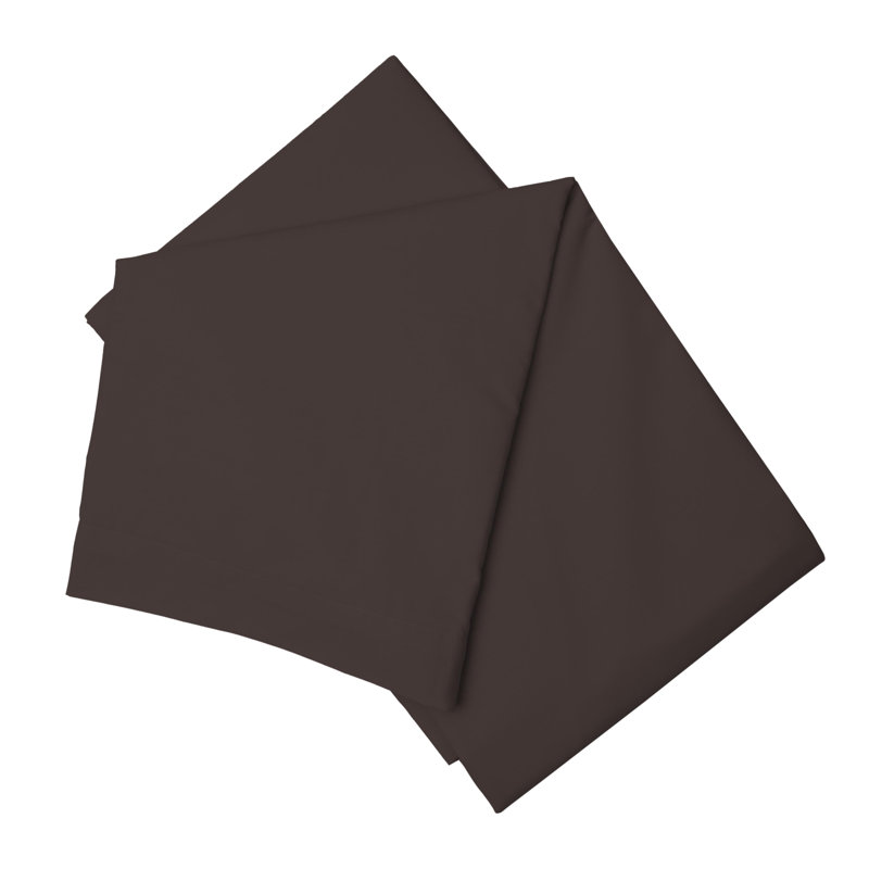 Cotton Blend Percale Flat Sheet, Kingsize (5'), Cloud