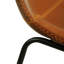 Winding Upholstered Counter Stool with Metal Frame-30896581