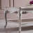 Light luxury carved rectangular coffee table