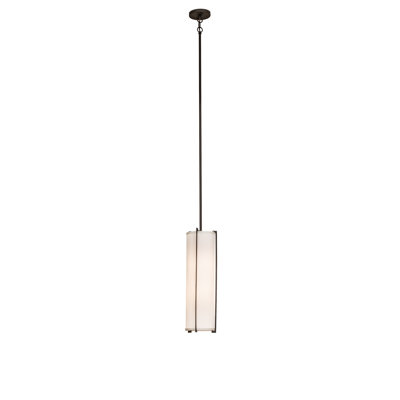 7" Wide Cilindro Structure Mini Pendant