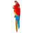Scarlet Macaws Tropical Wall Sculpture