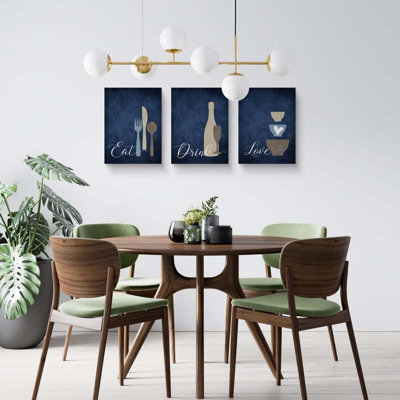 3 Piece Wrapped Canvas Print