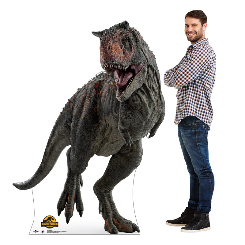 63'' Jurassic World Carnotaurus Cardboard Standup