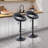 Mells Swivel Adjustable Height Bar Stool-943551228-959800492