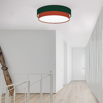 Avory Fabric Flush Mount
