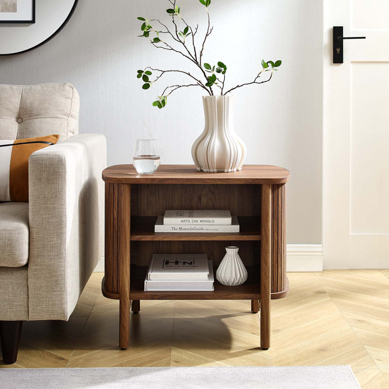 Table de chevet Modway Cadence, Noyer