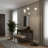 1-Piece Modern Design Classic Luxury Minimalist Multi-Head Floor Lamp Crescent-Shaped Crystal-Inlaid Metal Pole Living Room Light-1817169624-1817169630-1817169629