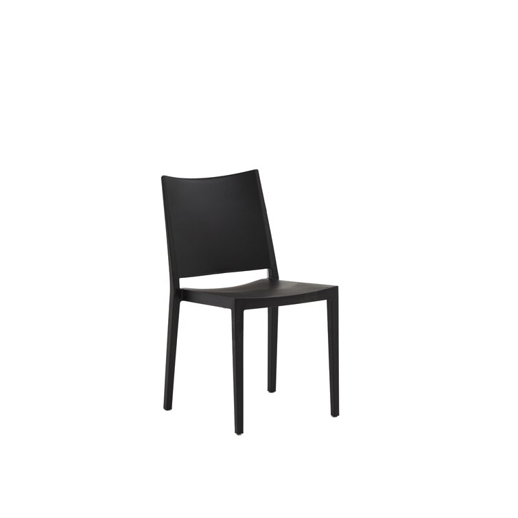 Slat Back Stacking Side Chair
