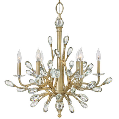 Eve 6-Light Candle Style Classic / Traditional Chandelier