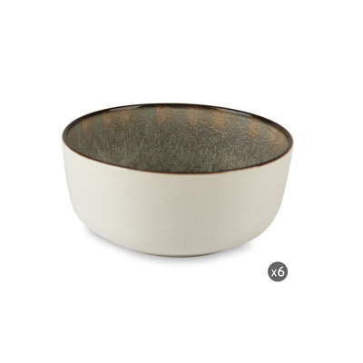 Zeus 21.13ml Ceramic Soup Plate