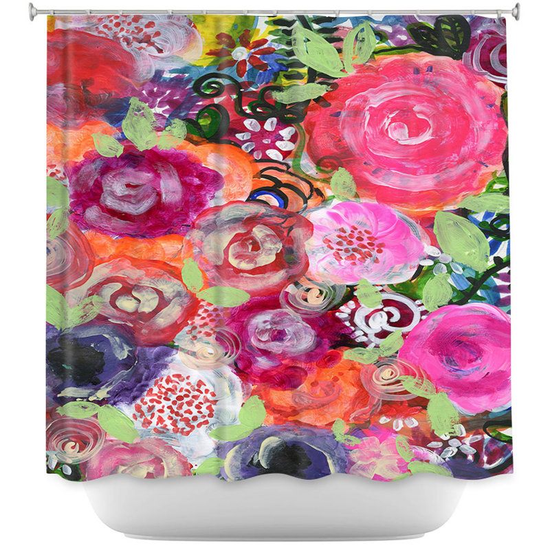 Floral Shower Curtain