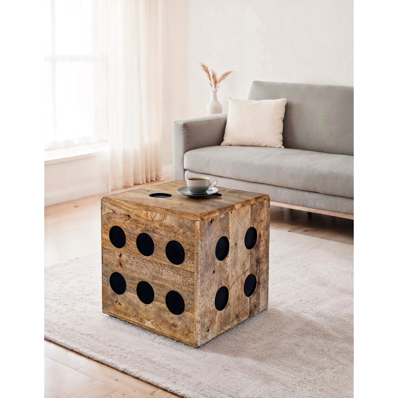 Solid Wood Accent Stool