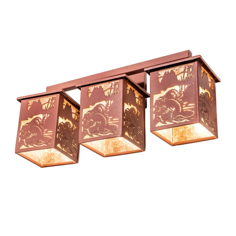 Beaver At Work 3 - Light LED Vanity Light