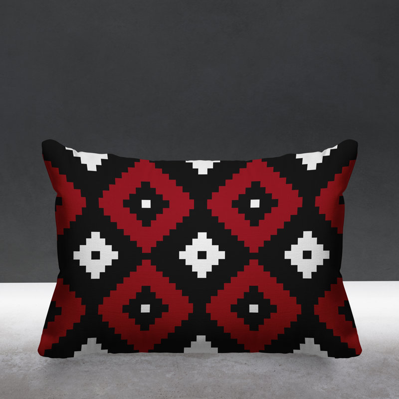 Coussin intérieur / extérieur Nosi, Rouge