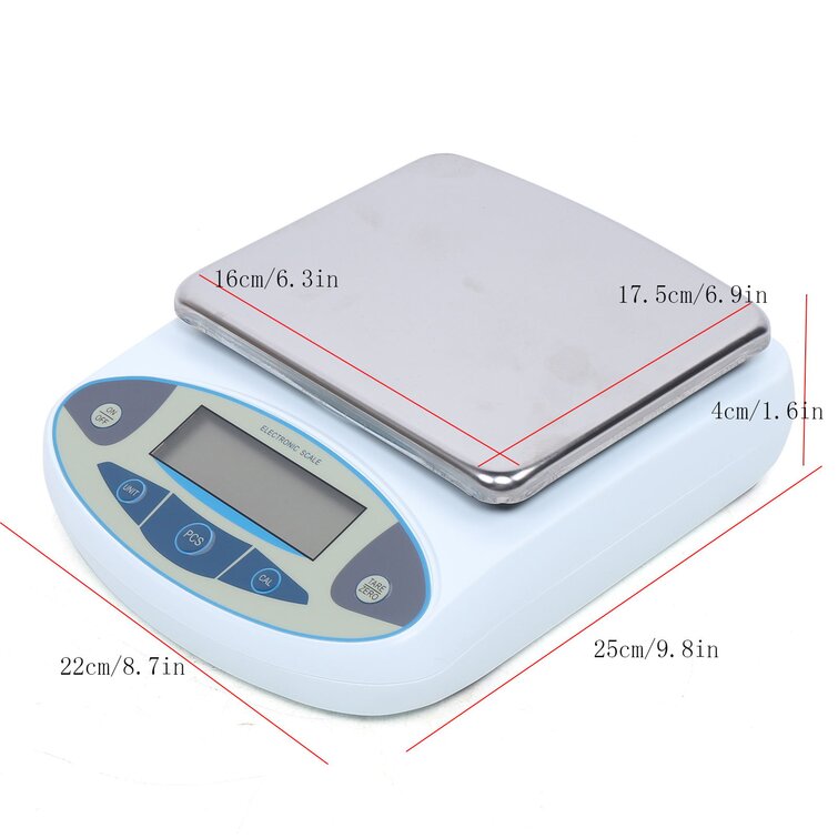 YYBUSHER High Precision Digital Analytical Balance Scale