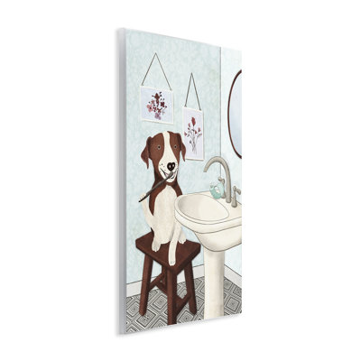 "Dog Brush T dents" par JJ Design House, LLC.