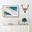 Bournemouth Beach Painting - Single Picture Frame Print on MDF-56634575-56634577