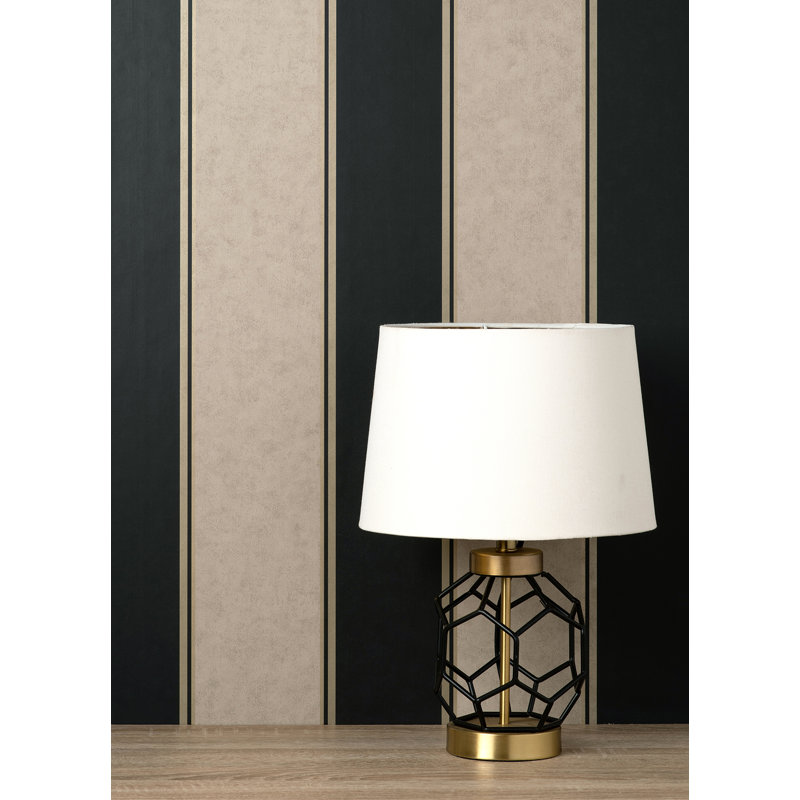 Rouleau de papier peint L 33 pi x l 20,5 po Coffey, Noir