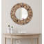 Miroir d'appoint mural rond