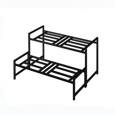 Iron Plant Stand 2 Tier