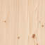 Overby European Single (90 X 200cm) Solid Wood Bed-1400433437