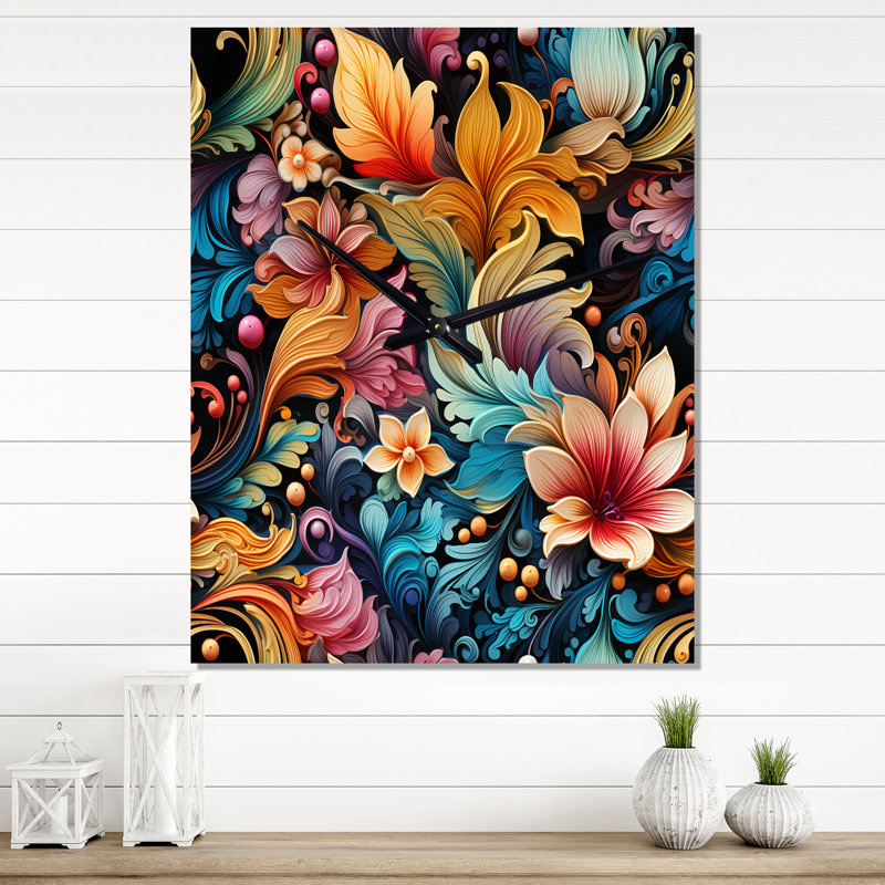 Horloge murale Jasminemarie - Bohemian & Eclectic, Grand