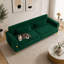 Canapé 3 places en velours Emerald Green