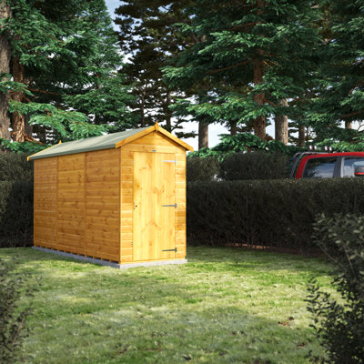 Powersheds 12 x 4ft Timber Tongue & Groove Windowless Garden Shed