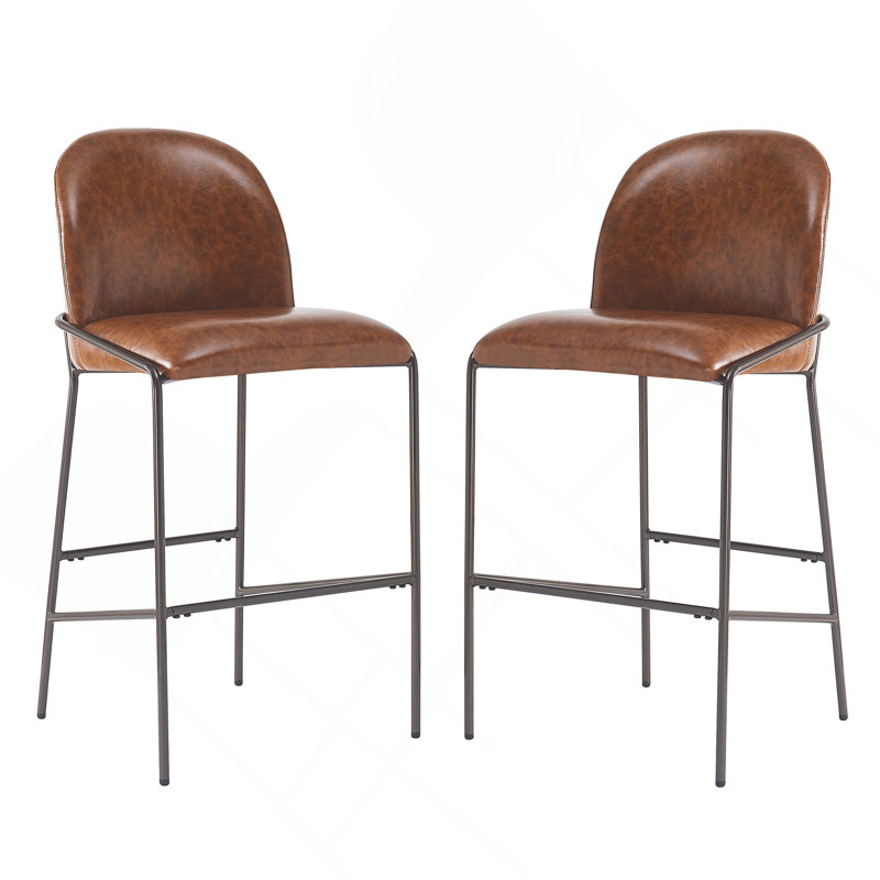 Ensemble de 2 tabourets de bar Galen