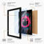 Neon Smile Urban Art 1 Piece Single Picture Frame Wall Art-1270409023-1270409020