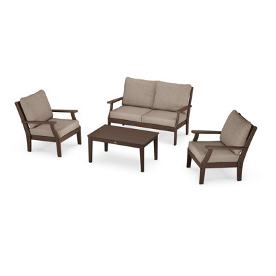 Ensemble de chaises à assise profonde 4 pièces Braxton
