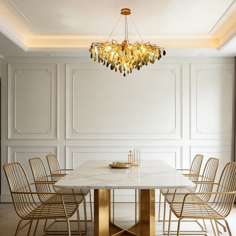 Lustre en pierre 11 couleurs