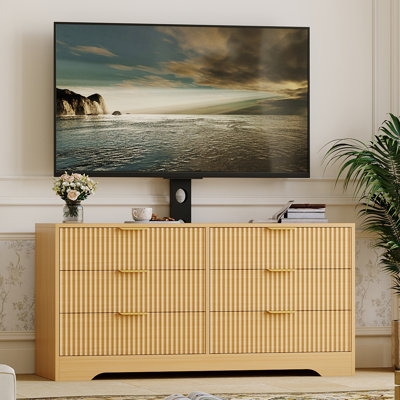 Fluted TV Stand