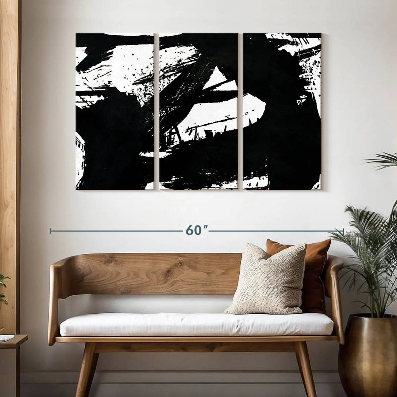 Avery Ink Splash Abstract, 32" H x 50" W