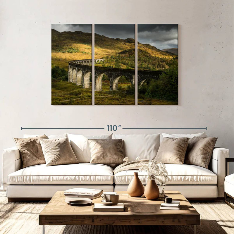 Viaduc Glenfinnan de Mehar, Écosse, H 48 po x l 74 po