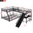 L-Shaped  Bunk Bed With  Loft Bed