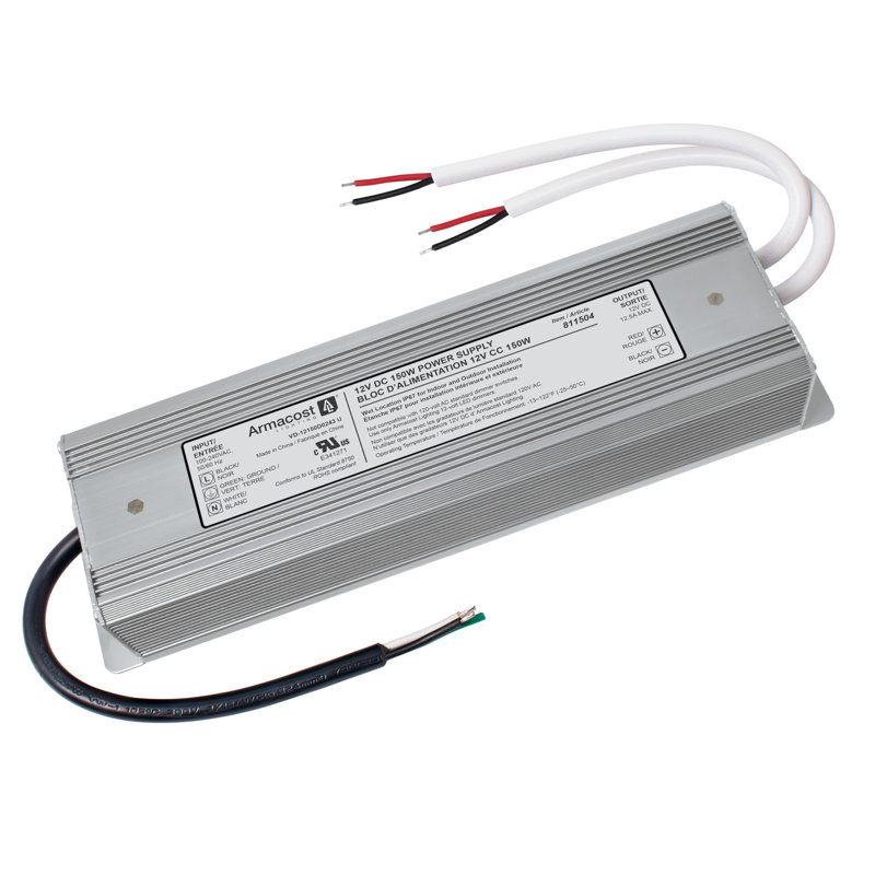 Pilote standard à DEL intérieur / extérieur 12V DC, 150W