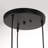 Aaiyana 3 - Light Matte Black Geometric Pendant